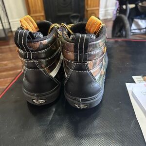 Vans Sk8-Hi MTE 2.0 Dx Black Camo Shoes Boots Mens size 9.5